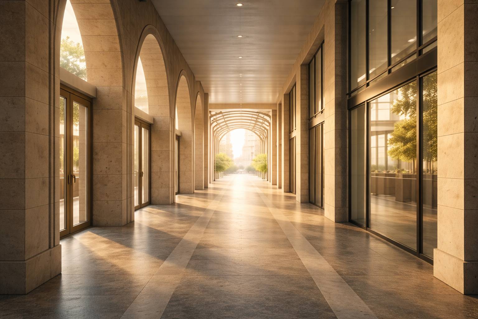 Contemporary institutional architecture in France, illustrating the choice of location as a strategic foundation for establishing a school in France.